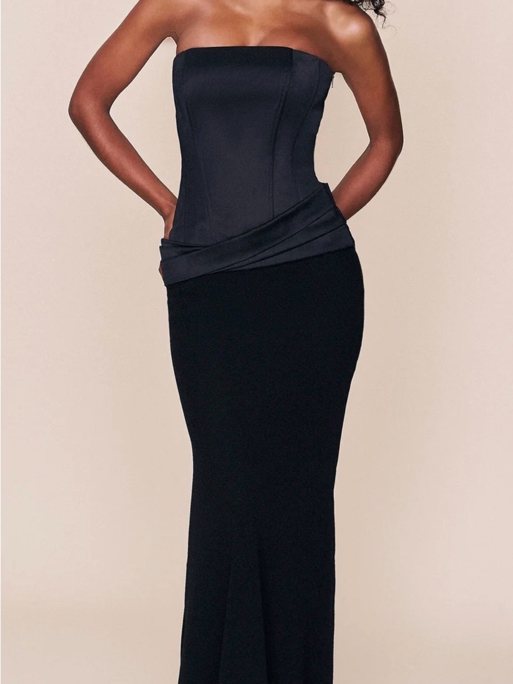 NWT Danielle Guizio Scarlett Maxi Dress
